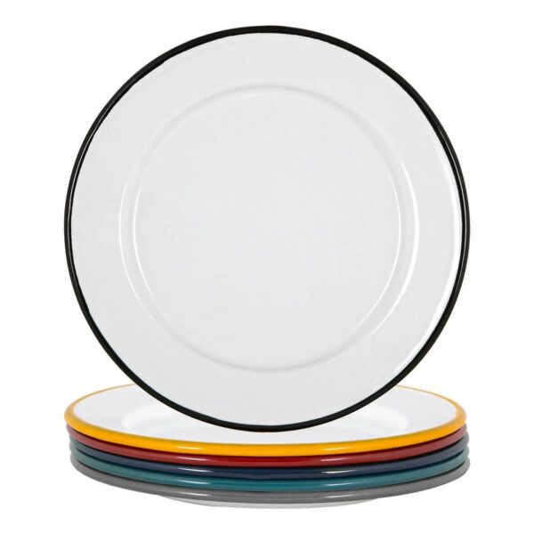 White Enamel Side Pl 9e7e2fcbcabf1a286aef07b253b131a4