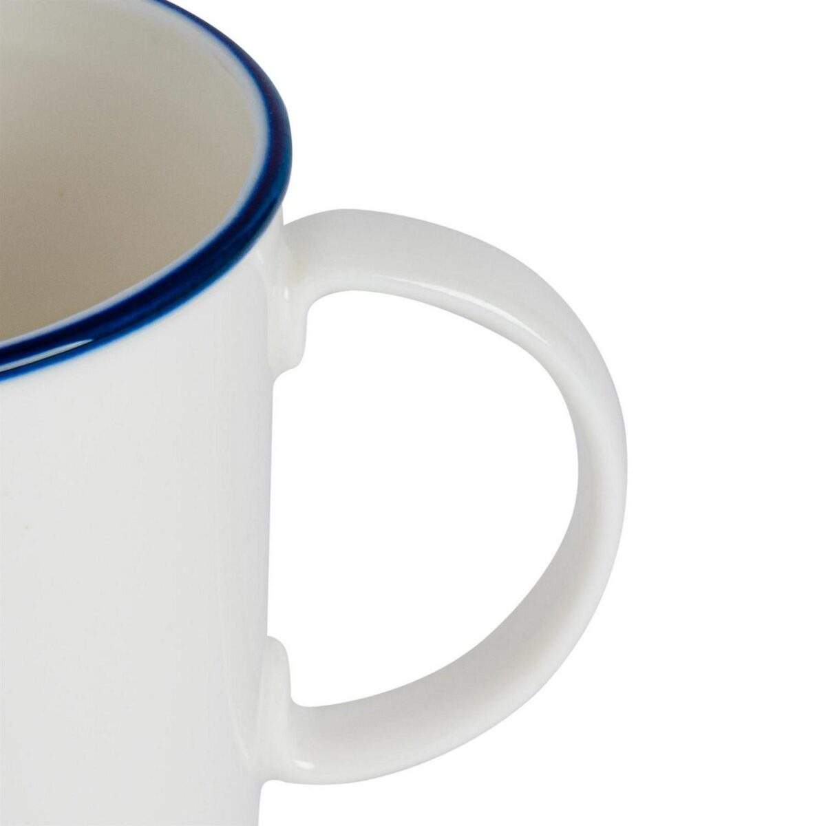 White Farmhouse Mugs Rustic Country Cottage Tea Coffee Cups 350ml - Image 7