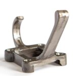 Window Back Hat and Coat Hook Cast Iron Antique Vintage Style W50mm x H110mm Raw - Image 2