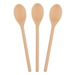 Wooden Cooking Spoon 30cm Non Stick Long Handle Kitchen Cookware Utensil