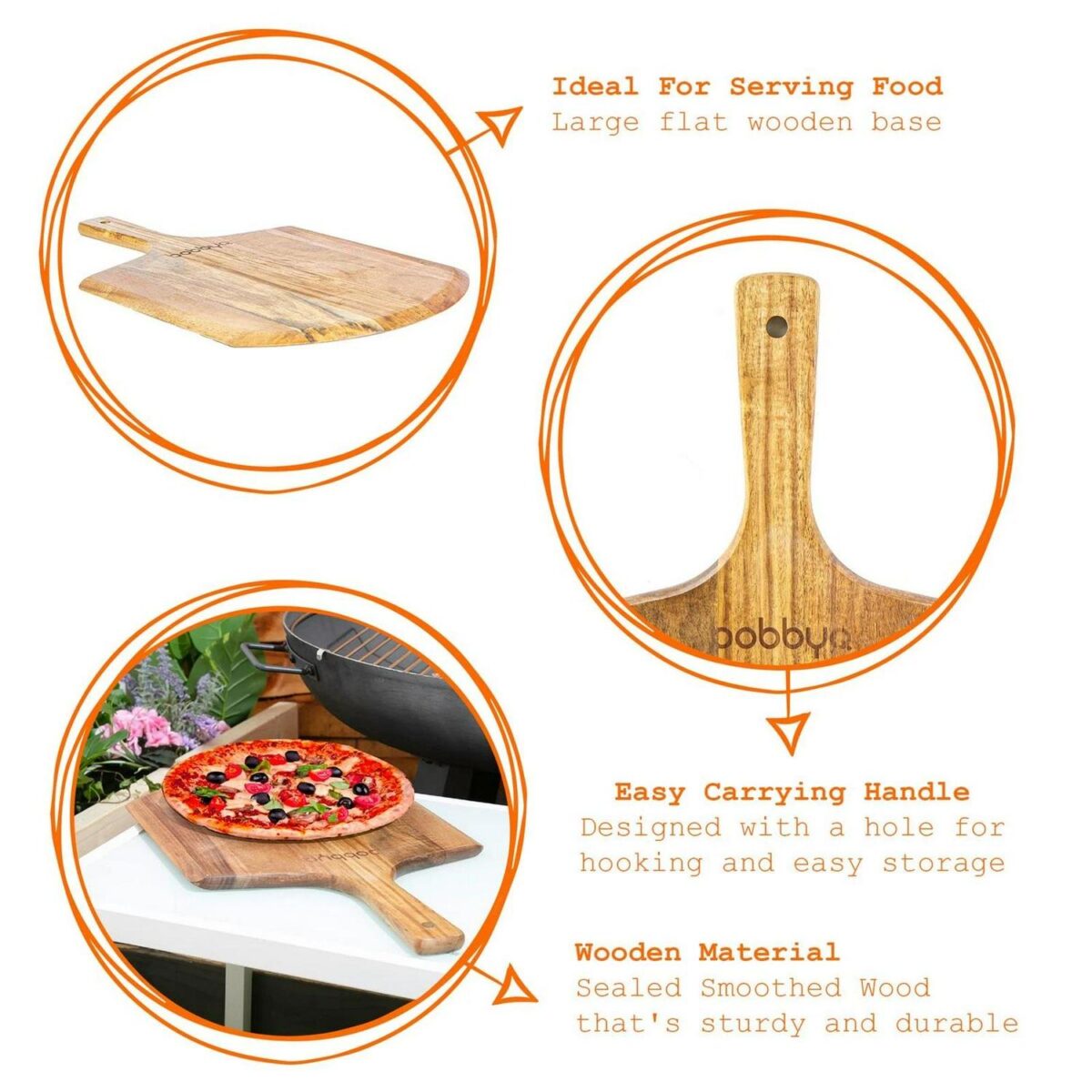 Wooden Pizza Peel La 961bad842f82a36b0f04f1c66c57c354