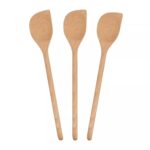 Wooden Scraper Spoon 30cm Non Stick Long Handle Kitchen Cookware Utensil