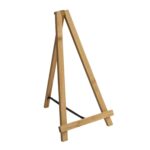 Wooden Table Easel Rustic Wedding Dinner Function Centrepiece 20cm Brown