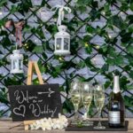 Wooden Table Easel and Slate Board Set Wedding Dinner Function Centrepiece - Image 5