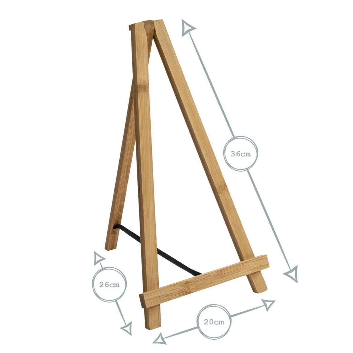 Wooden Table Easel and Slate Board Set Wedding Dinner Function Centrepiece - Image 3