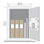 Yale Maximum Security Professional Safe with Electronic Lock, 49.8 Litres - Image 5