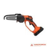 Yard Force 20V 12cm Mini Chainsaw + 20V (2Ah) Battery and Charger Bundle