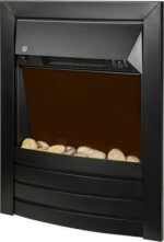 ZANUSSI ZEFIST1003B Wall Mounted Electric Fireplace - Black - Image 9