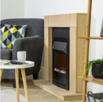 ZANUSSI ZEFIST1003B Wall Mounted Electric Fireplace - Black - Image 6