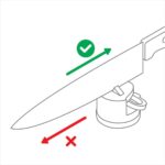 Anysharp Pro Metal Knife Sharpener with Suction, 2 Pack in Oil Slick - Image 5