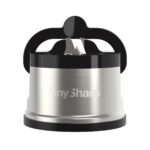 Anysharp Pro Metal Knife Sharpener with Suction, 2 Pack in Silver - Image 2