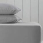 Boutique Living 400 Thread Count Egyptian Cotton 6 Piece Bed Set in Platinum, King - Image 4