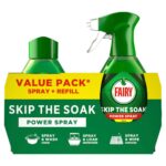 Fairy Skip The Soak Power Spray, 2x Spray and 2x Refill, 2600ml - Image 2