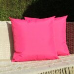 Furn Wrap Outdoor Cushion 2 Pack in Pink, 43 x 43 cm