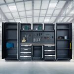 Hilka Garage Pro+ 24 Gauge Steel 9 Piece Cabinet Set - Image 3
