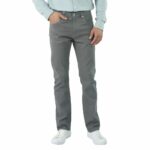 Jachs Men's Bull Denim Pant in Grey - Image 4