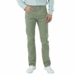 Jachs Men's Bull Denim Pant in Olive - Image 5