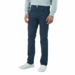 Jachs Men's Bull Denim Pant in Navy - Image 2