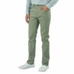 Jachs Men's Bull Denim Pant in Olive - Image 4