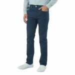 Jachs Men's Bull Denim Pant in Navy - Image 5
