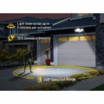 KODA 4200 Lumen Motion Activated LED Security Floodlight with Nightlight - Image 6