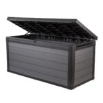 Keter Cortina 570 Litre (150 Gallon) Outdoor Storage Deck Box - Image 7