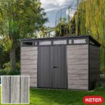 Keter Storm Grey Signature 11ft 2 x 7ft 2 (3.4 x 2.2m) Storage Shed