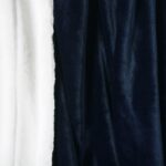 Life Comfort Faux Fur Ultimate Throw 152 x 177 cm in Titan Blue - Image 4