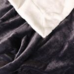 Life Comfort Faux Fur Ultimate Throw 152 x 177 cm in Asphalt - Image 2
