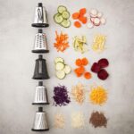 MIU Rotary Drum Grater with 4 Attachments - Image 2