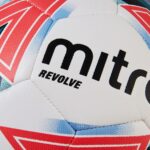 Mitre Revolve Football Size 5 in Red - Image 4