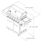 Nexgrill Deluxe 7 Burner Gas Barbecue Grill + Cover - Image 2
