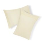 Panda Signature+ Bamboo Lyocell 320 Thread Count Bedding Set in 4 Sizes, Cream - Image 4