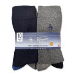 Penguin Premium Men's Organic Cotton Socks, 10 Pack - Image 6