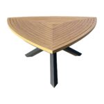 Pro Loisirs Ferrone 7 Piece Triangular Sling Dining Patio Set - Image 7