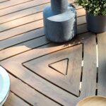 Pro Loisirs Ferrone 7 Piece Triangular Sling Dining Patio Set - Image 3
