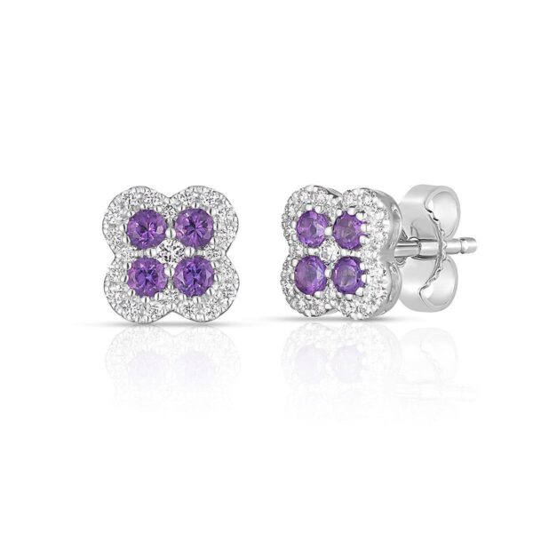 Round Cut Amethyst a a207d70f60b9e274b0002a1def8ad355
