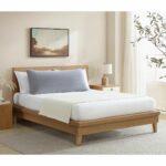 Sable Body Pillow in Grey, 50 x 122 cm