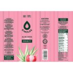 Simplee Aloe Vera Lychee and Passionfruit Drink, 12 x 500ml - Image 2