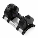 StairMaster 88lbs (40kg) TwistLock Adjustable Dumbbell Set with Stand - Image 2