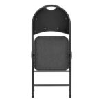Star Elite High Back Padded Fabric Folding Chairs, 4 Pack - Image 6