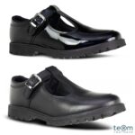 Tem Emily Buckle T-Bar Girl's School Shoes