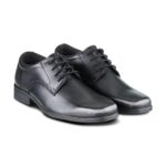 Tem Thomas Boys Leather Lace Up School Shoes - Image 2
