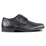 Tem Thomas Boys Leather Lace Up School Shoes - Image 3