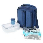 Titan Fridge Cold, Crush Resistant Lunch Pack with 2 Ice Walls in Blue - Image 3