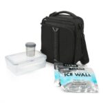 Titan Fridge Cold, Crush Resistant Lunch Pack with 2 Ice Walls in Black - Image 3