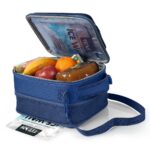 Titan Fridge Cold, Crush Resistant Lunch Pack with 2 Ice Walls in Blue - Image 4