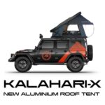 Tuff-Trek Kalahari-X Roof Tent, Black/Grey