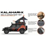 Tuff-Trek Kalahari-X Roof Tent, Black/Grey - Image 4